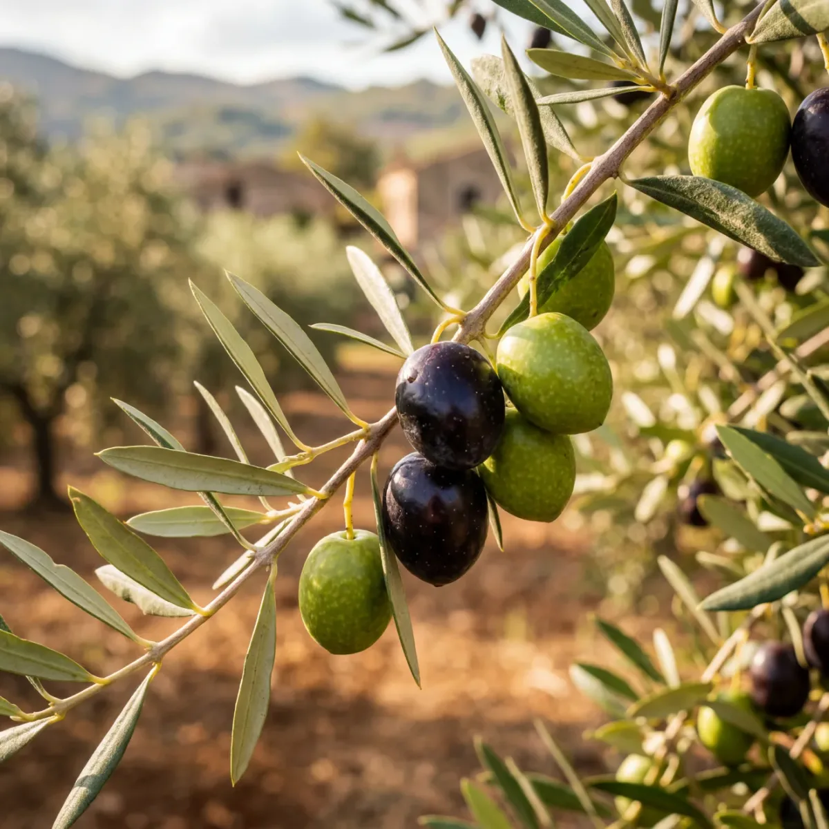 Olive sul ramo